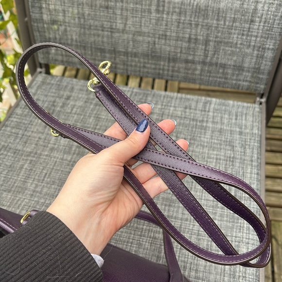 Coach Plum Purple Tote Bag - Picture 7 of 8